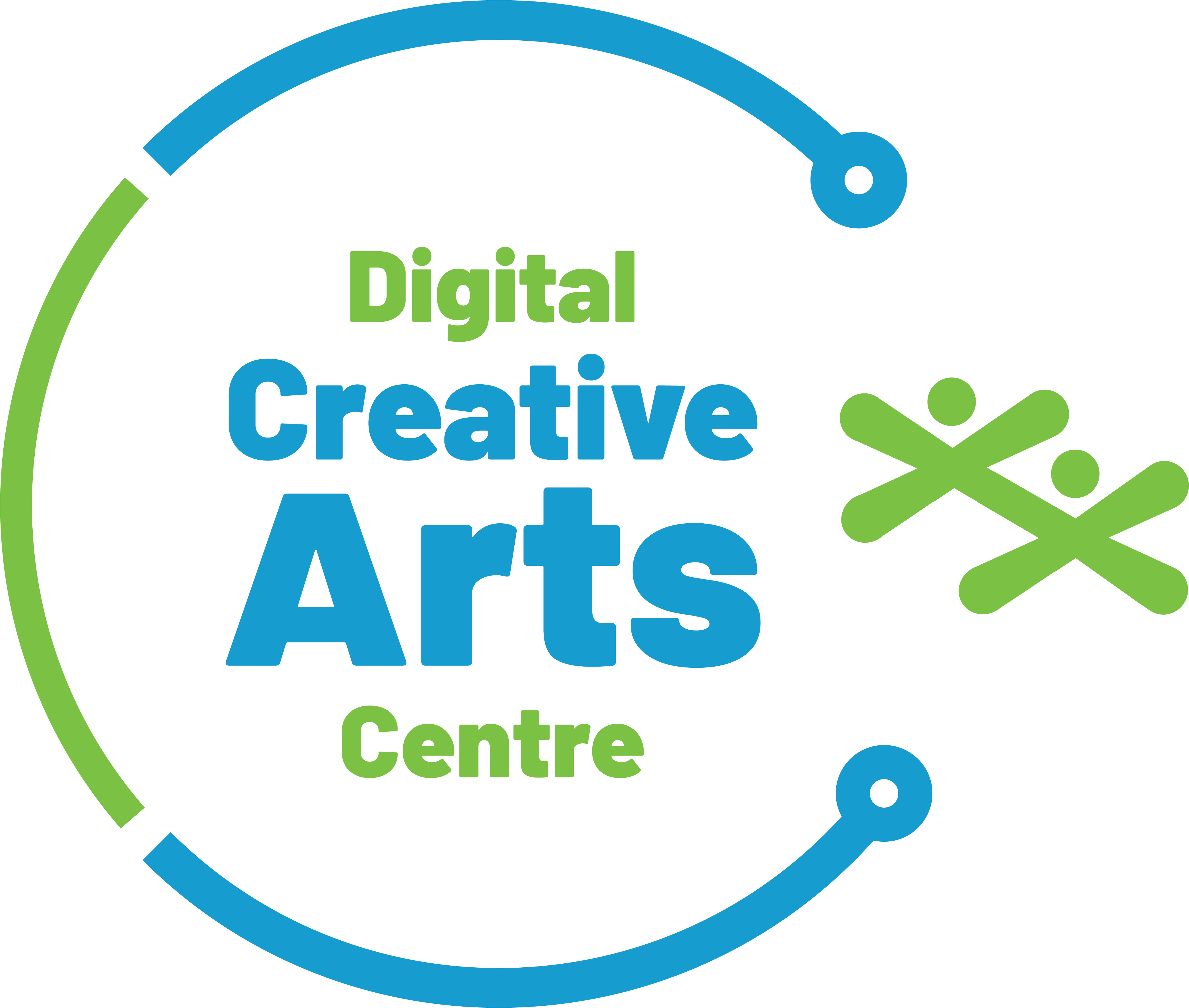 The Digital Creative Arts Centre Logo